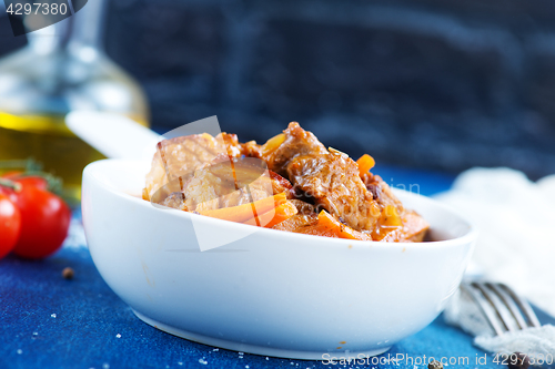 Image of meat stew