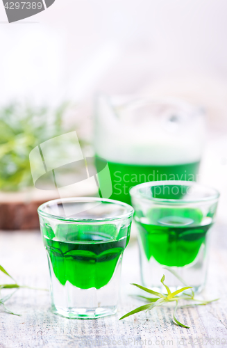 Image of estragon drink shot 