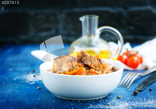 Image of meat stew