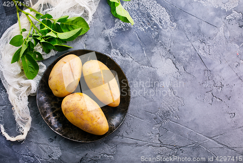 Image of raw potato