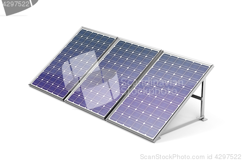 Image of Three solar panels 