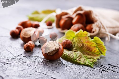 Image of hazelnuts