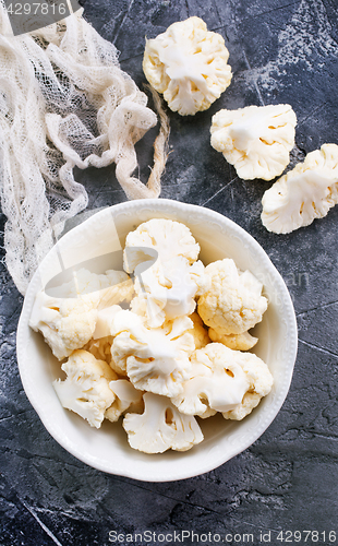 Image of raw cauliflower