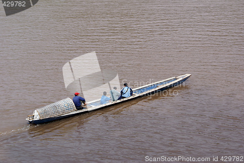 Image of Men in the boat