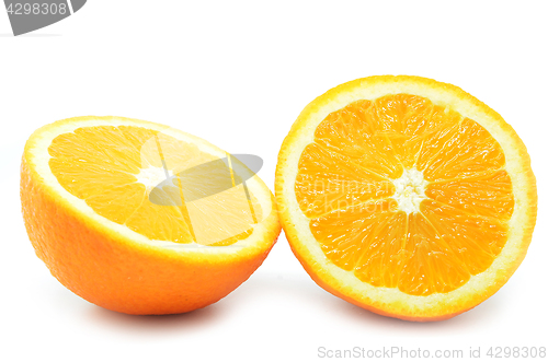 Image of Isolated oranges fruits