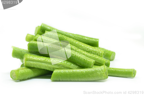 Image of Chopped long beans
