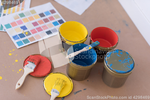 Image of color for painting