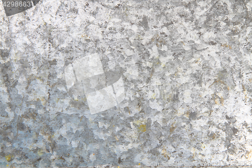 Image of zinc metal plate texture