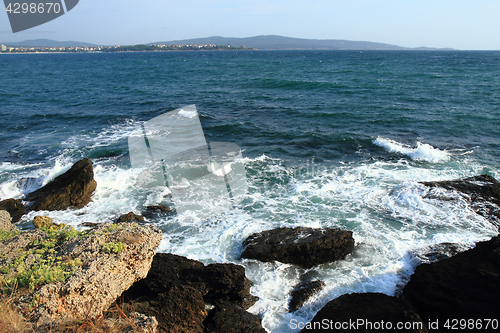 Image of bulgarian sea detail