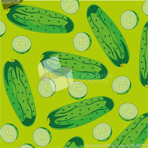 Image of Background from cucumber