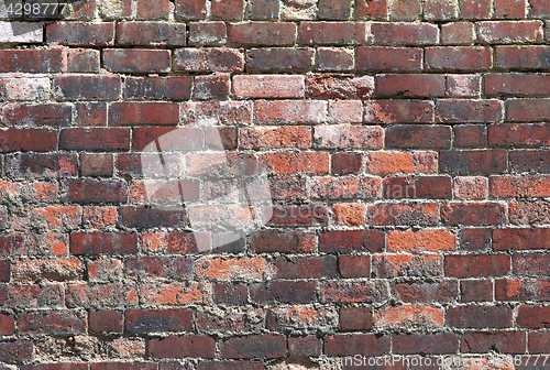 Image of Rustic brick wall texture