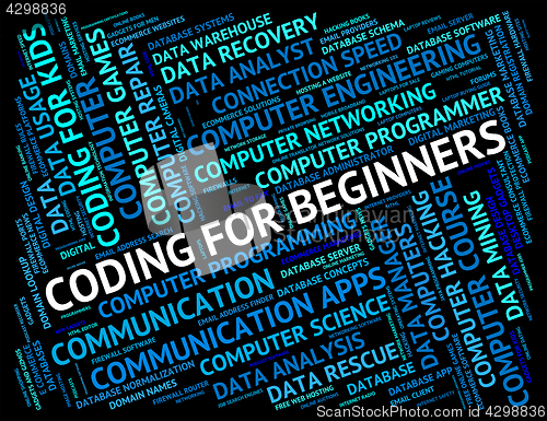 Image of Coding For Beginners Shows New Girl And Apprentice