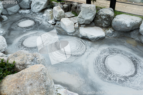 Image of Mud Hell at Beppu city of Japan