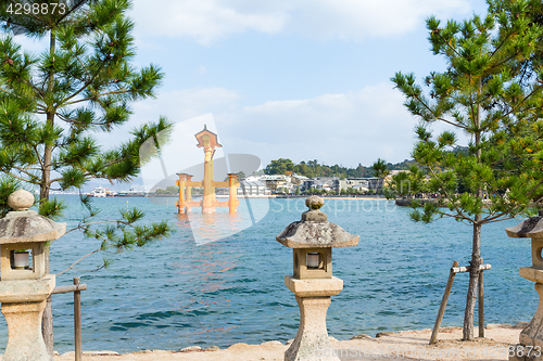 Image of Japanese Itsukushima Shrine