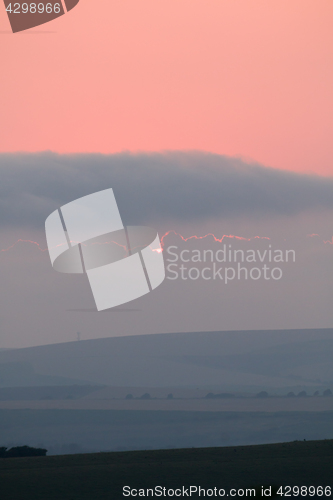 Image of Sunset Across Sussex