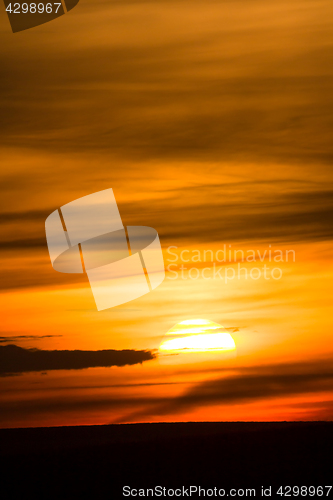 Image of Sunset and Clouds