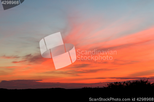 Image of Sunset Clouds across Sussex