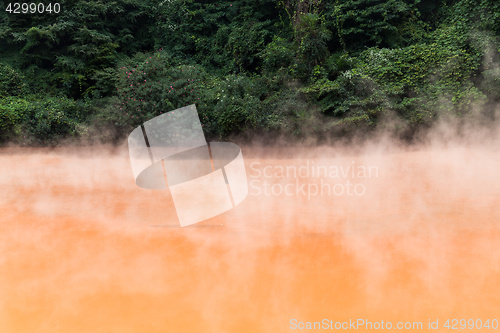 Image of Blood Hell Hot Springs in Japan