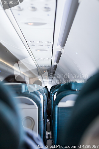 Image of Inside the airplane