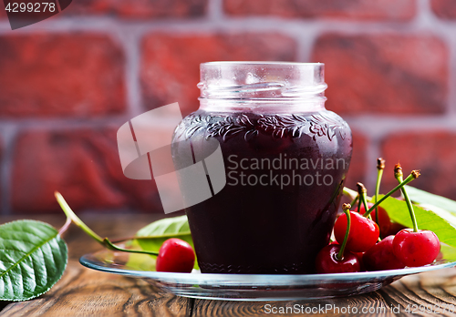 Image of cherry jam