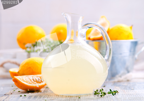 Image of lemon drink