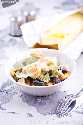 Image of pasta with butter