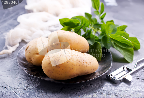 Image of raw potato