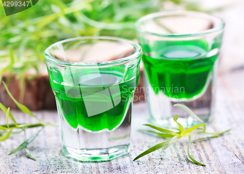 Image of estragon drink shot 