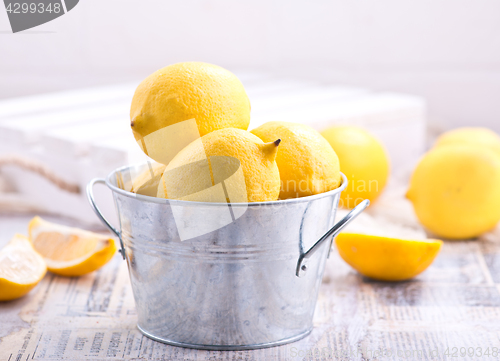 Image of fresh lemons