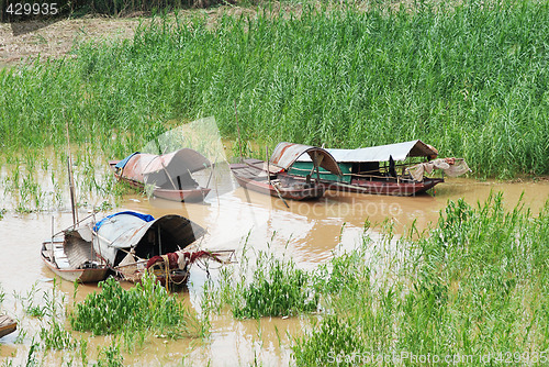 Image of Boats in Vietnam