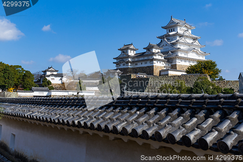 Image of Traditional Himeiji Castle in Japan