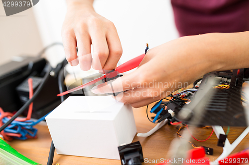 Image of Installation of drone