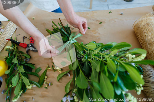 Image of Close up view of florist