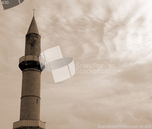 Image of Mosque and sky