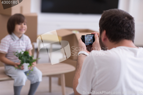 Image of Photoshooting with kid model