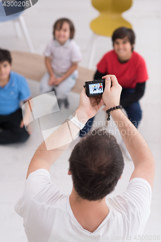 Image of Photoshooting with kids models