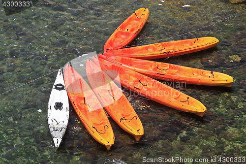 Image of Sea kayaks