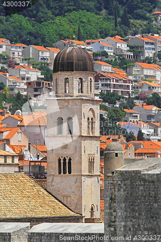 Image of Church tower Dubrovnik