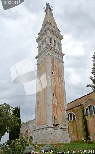 Image of Church tower Rovinj