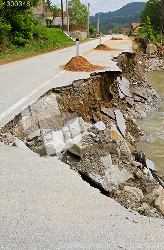 Image of Landslide damage