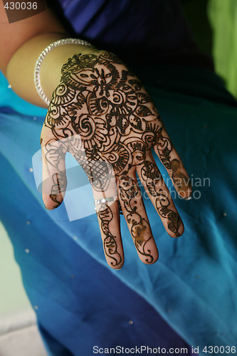 Image of Henna hand