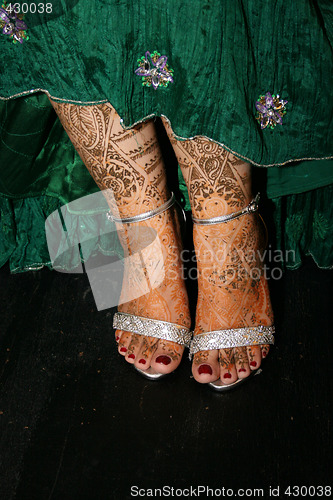 Image of Henna feet