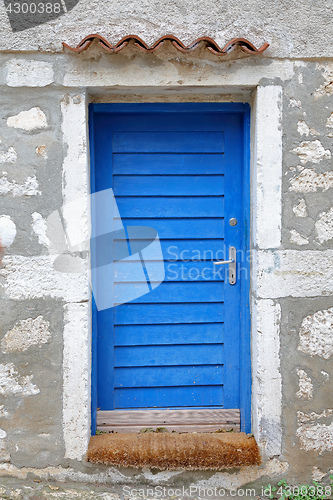 Image of Blue door