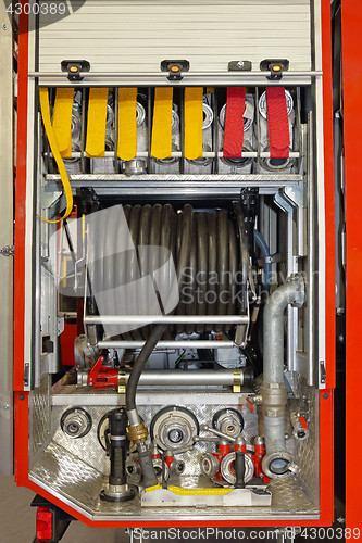 Image of Fire engine equipment