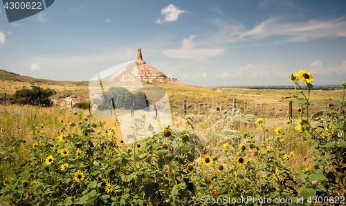 Image of Chimney Rock Morrill County Western Nebraska