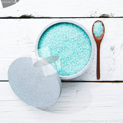 Image of Sea salt for spa procedures