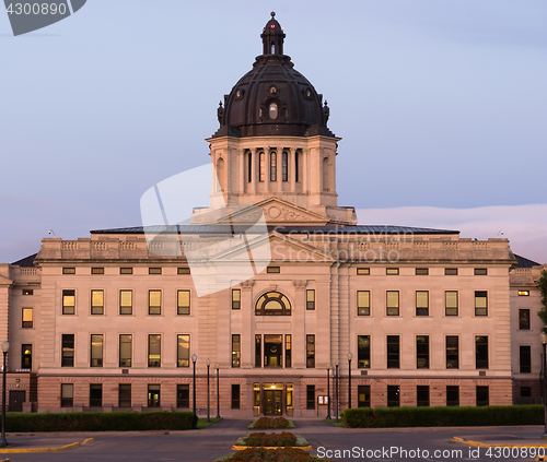 Image of Sunrise South Dakota State Capital Building Hughes County Pierre