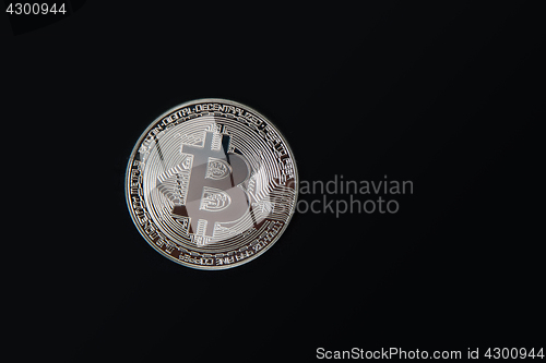 Image of Silver Bitcoin coin