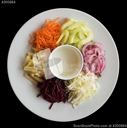 Image of vegetables on a plate