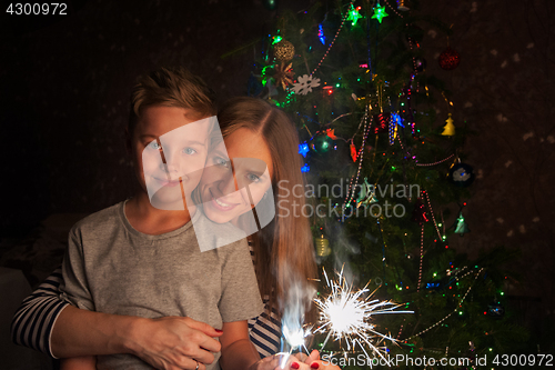 Image of Family new year